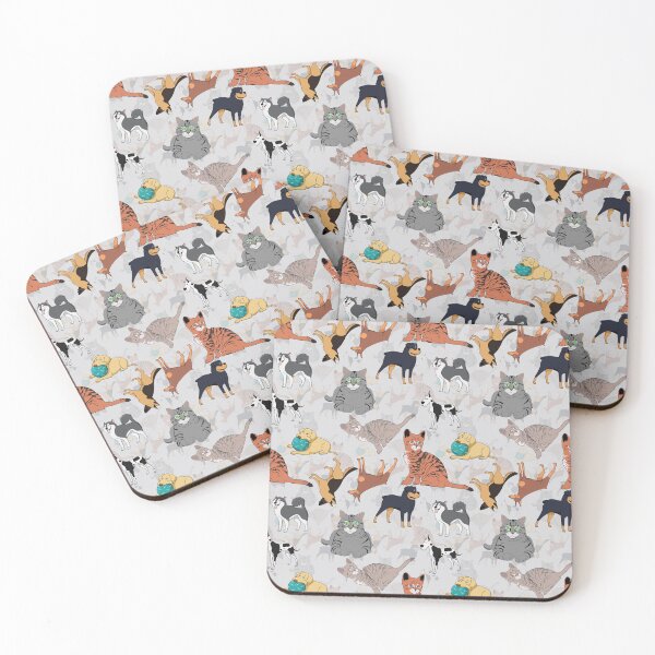 Item preview, Cats and Dogs Pattern Design designed and sold by PatternTitan.