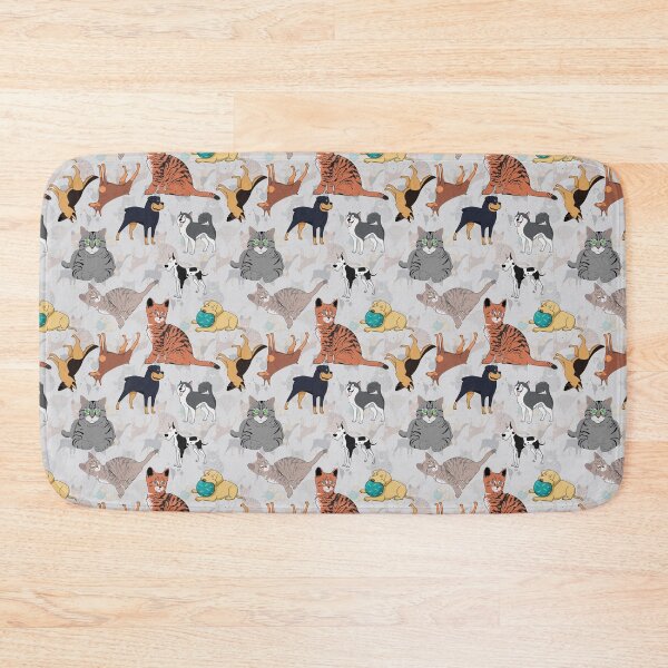 Item preview, Cats and Dogs Pattern Design designed and sold by PatternTitan.