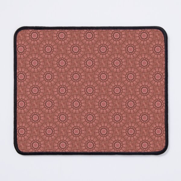 Item preview, Bohemian Orange Bush Mandala Pattern designed and sold by Artistestella.
