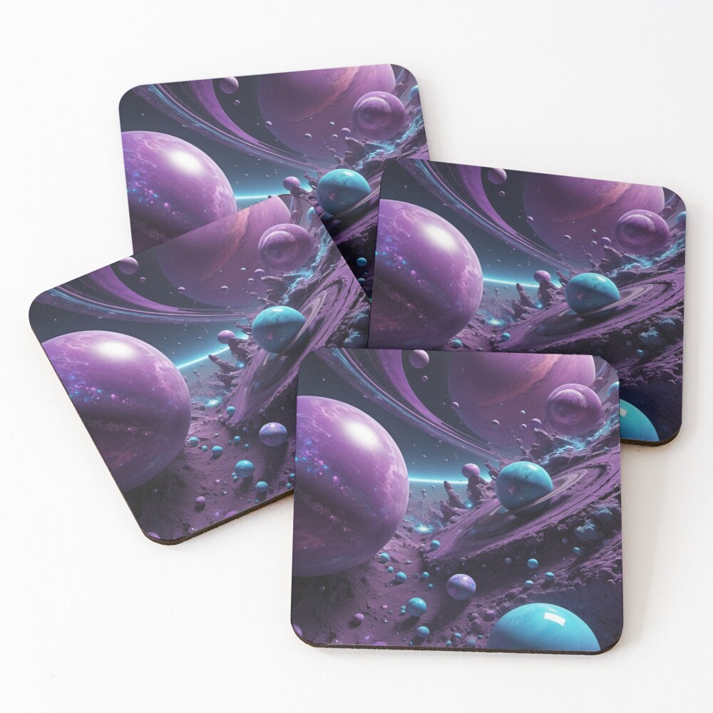 Item preview, Coasters (Set of 4) designed and sold by eXtraHumans.
