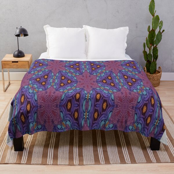 Item preview, Kaleidoscope Indigo Honeycomb designed and sold by ArtC-Designs by Kathy Higgins.