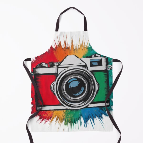 Item preview, colourful camera designed and sold by editattire.