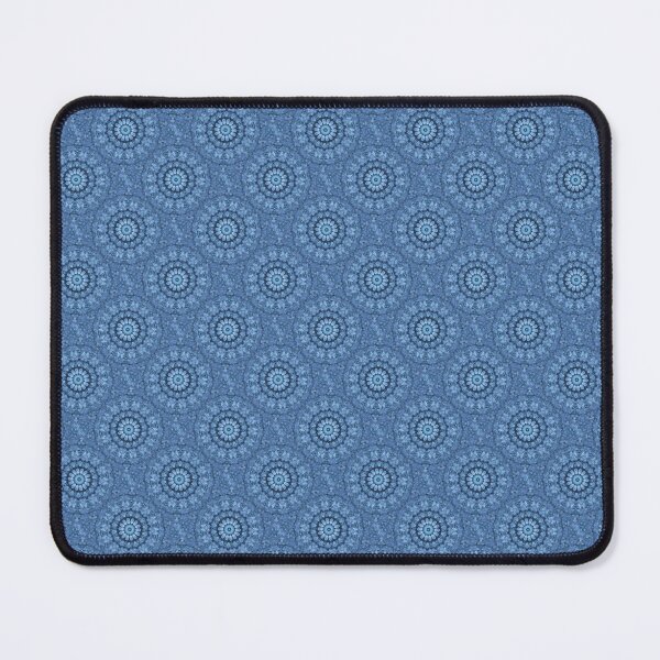 Item preview, Bohemian Blue Bush Mandala Pattern  designed and sold by Artistestella.