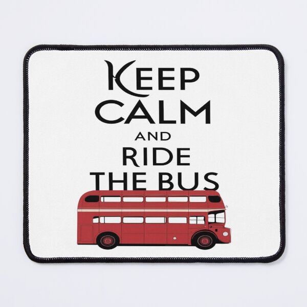 Item preview, London Bus- Keep Calm and Ride the Bus designed and sold by Globalcitytees.