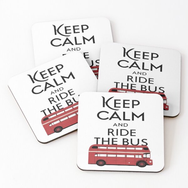 Item preview, London Bus- Keep Calm and Ride the Bus designed and sold by Globalcitytees.
