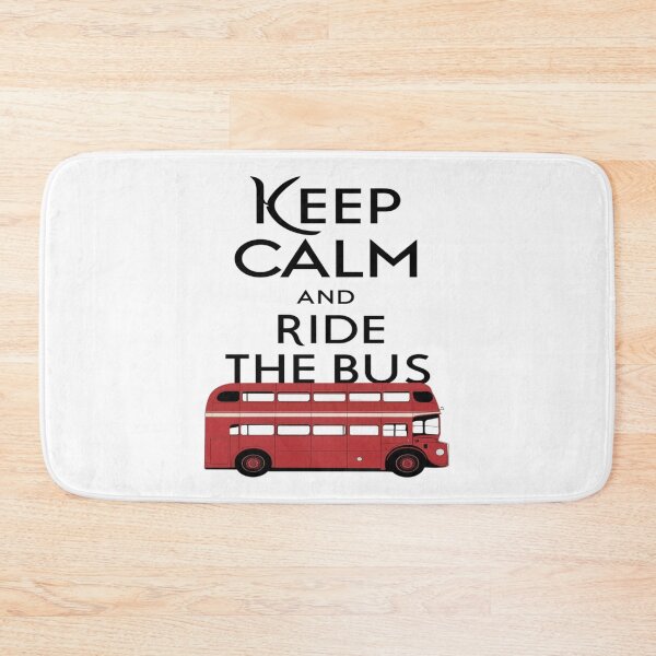 Item preview, London Bus- Keep Calm and Ride the Bus designed and sold by Globalcitytees.
