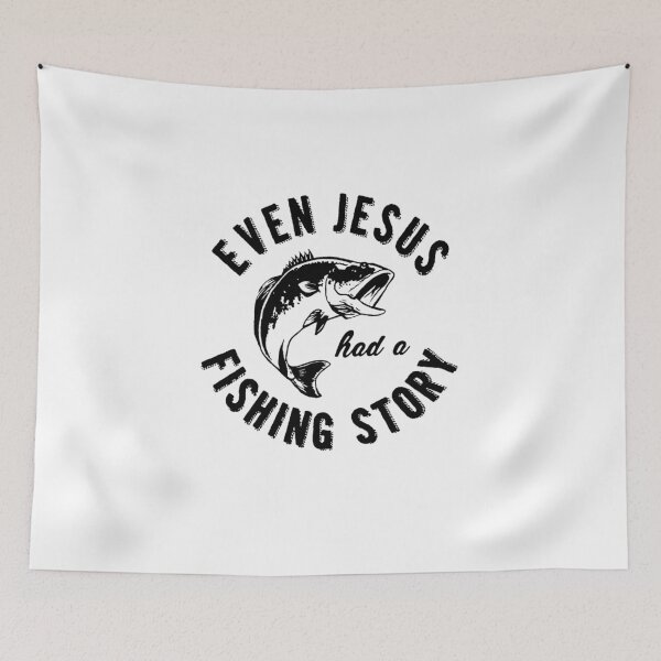 Item preview, Even Jesus Had A Fishing Story ? designed and sold by Buntrockstore.