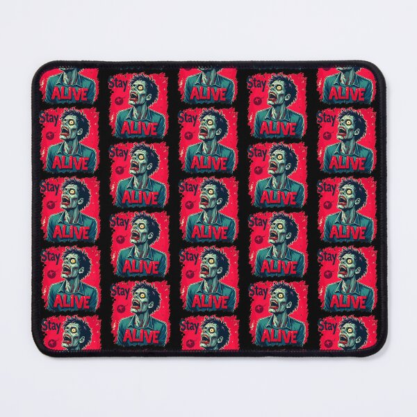 Item preview, Stay Alive Zombie Survival Poster designed and sold by artwaves.