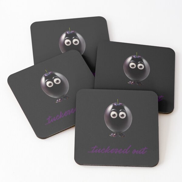 Item preview, Plum Tuckered Out designed and sold by OAKDEN.