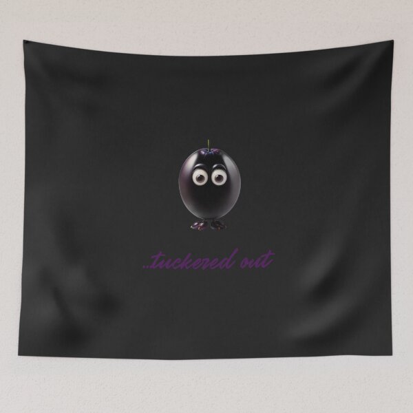 Item preview, Plum Tuckered Out designed and sold by OAKDEN.
