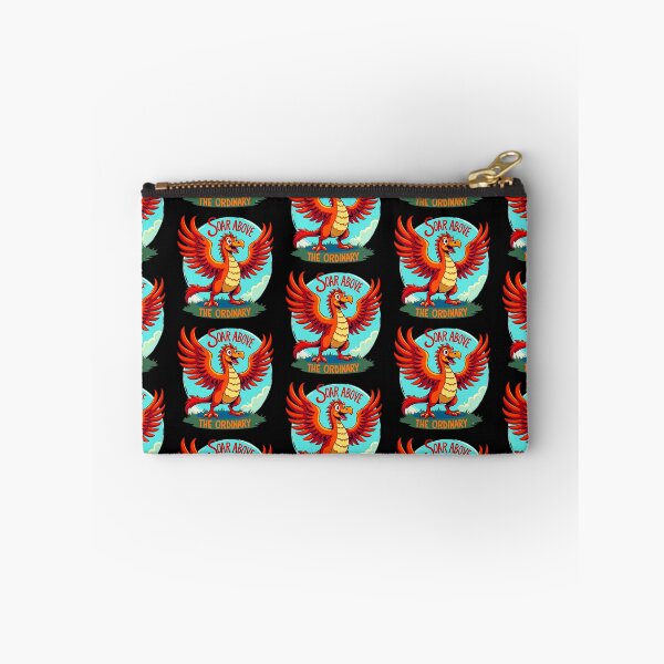 Item preview, Cartoon Phoenix with Motivational Text designed and sold by artwaves.