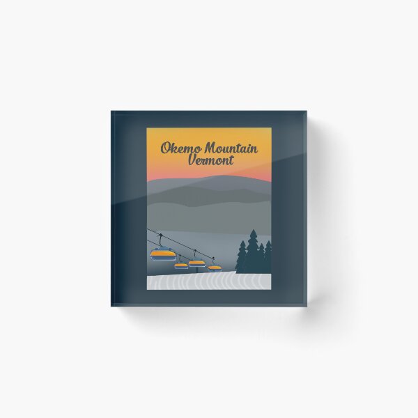 Item preview, Okemo Mountain Vermont designed and sold by AdventureModa.