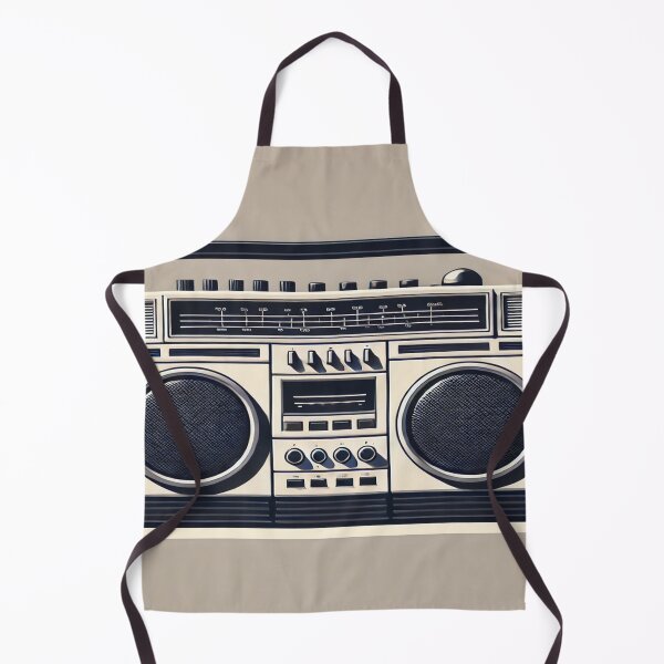 Item preview, Minimalist 80s Boombox designed and sold by Genady.