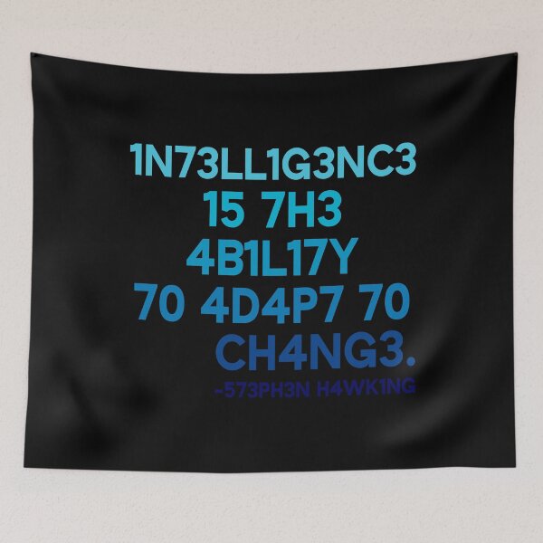 Item preview, Intelligence Is The Ability To Adapt To Change - Only For Smart People 10 designed and sold by MadeByRobots.