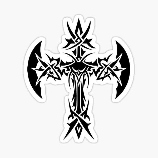 Vista previa del artículo con la obra «Banda de drenaje de Bladee Visiones frías Cruz», diseñado y vendido por 3stars9.
