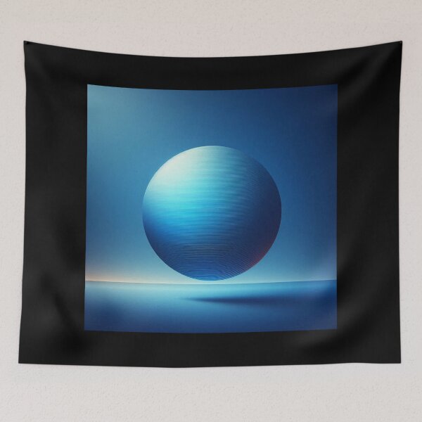 Item preview, Brushed Blue 8 designed and sold by Sybille-Yates.