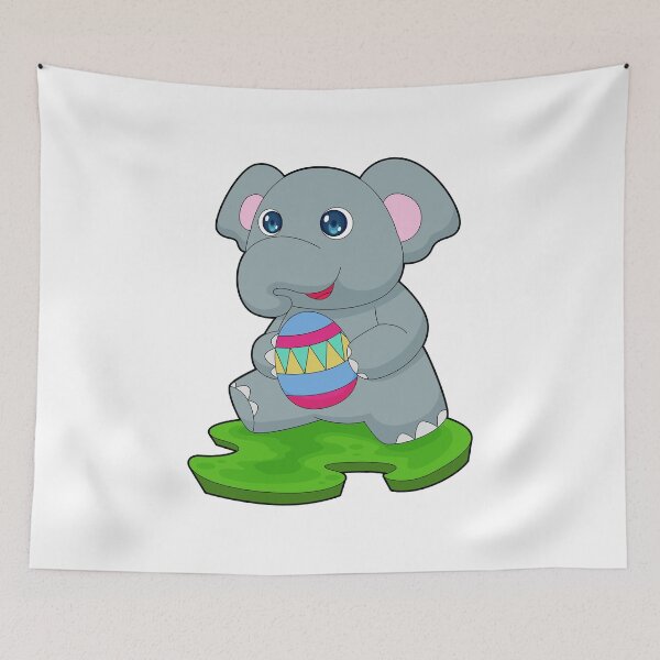 Item preview, Elephant Easter Easter egg designed and sold by Snabdesign84.