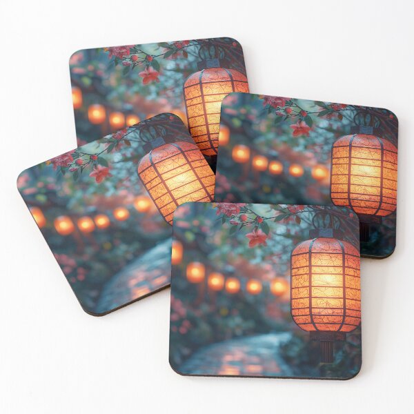 Item preview, Garden Path with Lanterns designed and sold by KootenayDesigns.