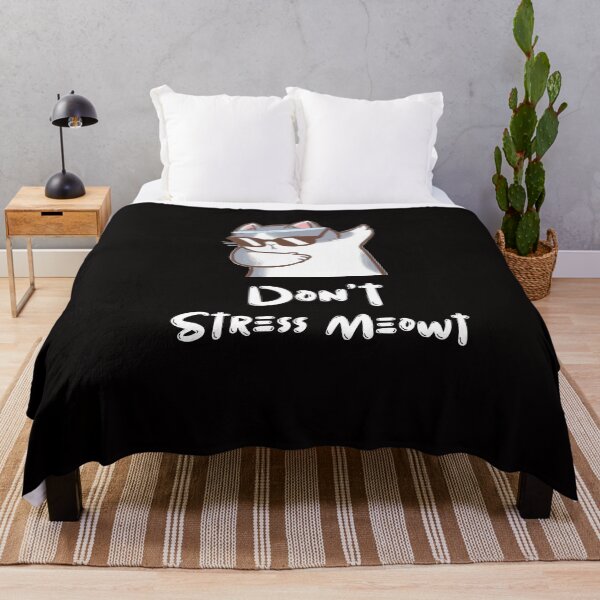 Item preview, Don't Stress Meowt designed and sold by ladylalitafanta.