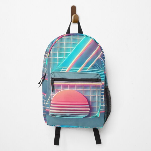 Item preview, Minimalist Synthwave Triangles and Grids designed and sold by Genady.