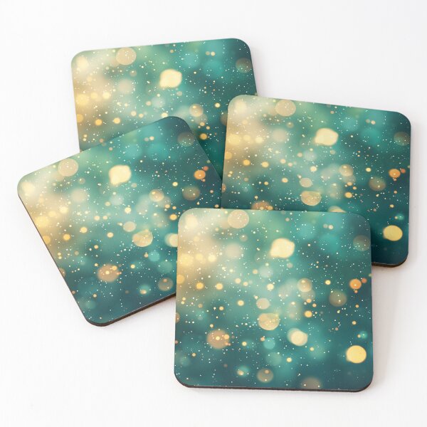Item preview, Green Bokeh designed and sold by KootenayDesigns.