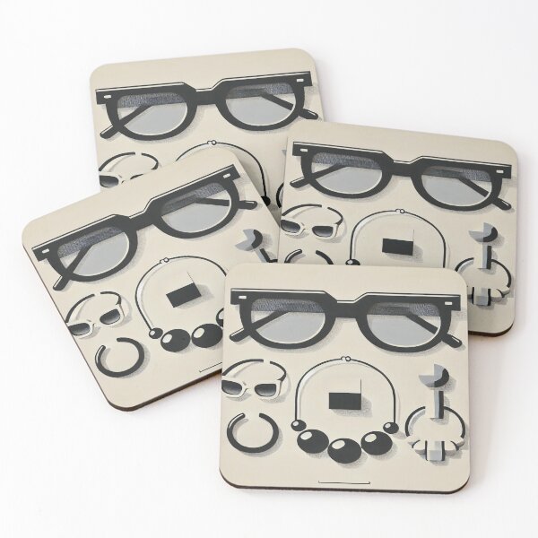 Item preview, Minimalist 80s Fashion Accessories designed and sold by Genady.
