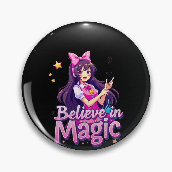 Item preview, Anime Girl with Magical Stars designed and sold by artwaves.