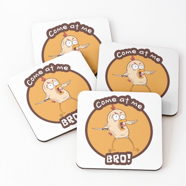Item preview, Come At Me Bro! - Funny Chicken designed and sold by OddBlend.