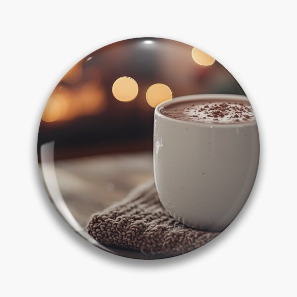 Artikelvorschau, Heiße Schokolade am Kamin Bokeh entworfen und verkauft von KootenayDesigns.