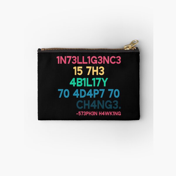 Item preview, Intelligence Is The Ability To Adapt To Change - Only For Smart People 16 designed and sold by MadeByRobots.