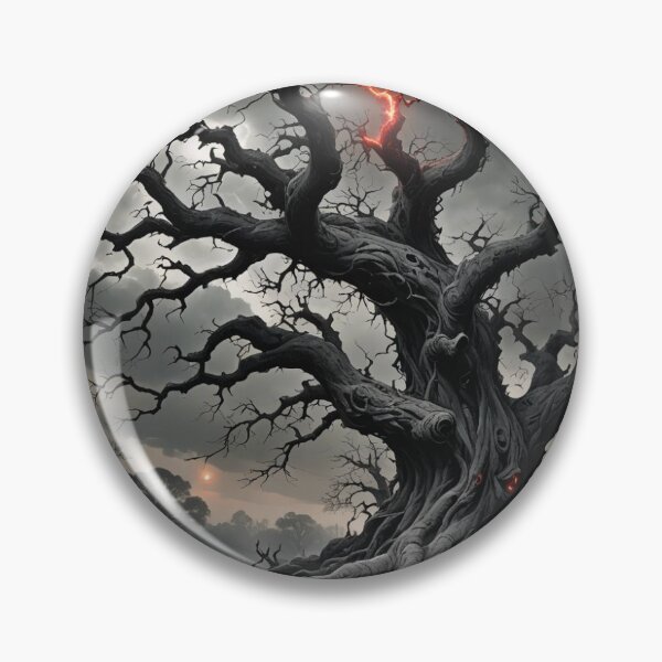 Item preview, Anger and pain represented in this burning tree designed and sold by craft4pellucid.