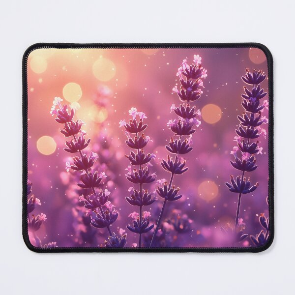 Item preview, Lavender Field Bokeh designed and sold by KootenayDesigns.