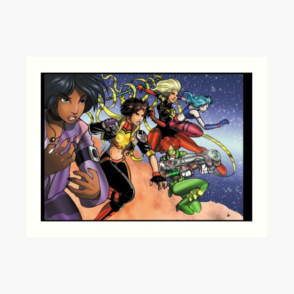 The Sisters of Power! Art Print
