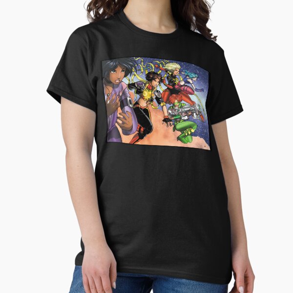 Vista previa del artículo con la obra «Las hermanas del poder!», diseñado y vendido por ForceGalaxia.