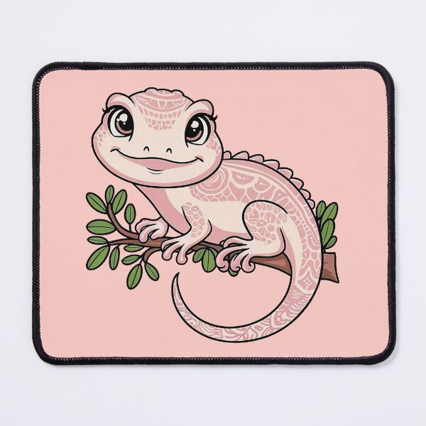 Item preview, Cute Pink Lizard Kawaii designed and sold by canvadreamer444.