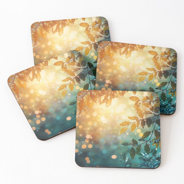 Item preview, Misty Morning Forest Bokeh designed and sold by KootenayDesigns.