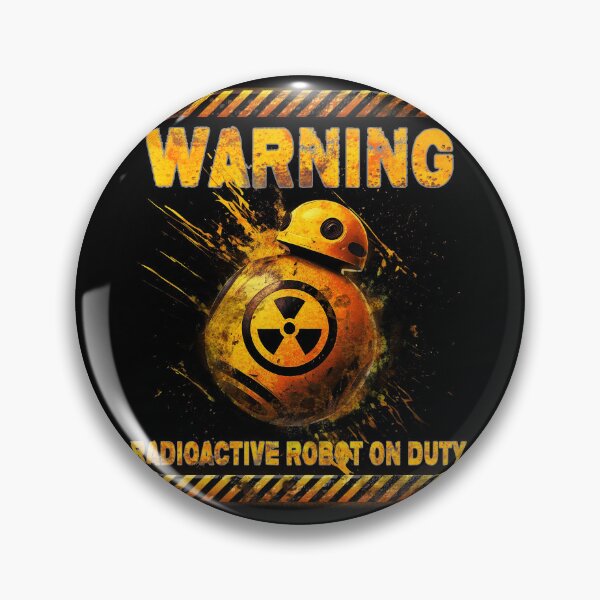 Item preview, Radioactive Robot on Duty designed and sold by Lo2camisetas.