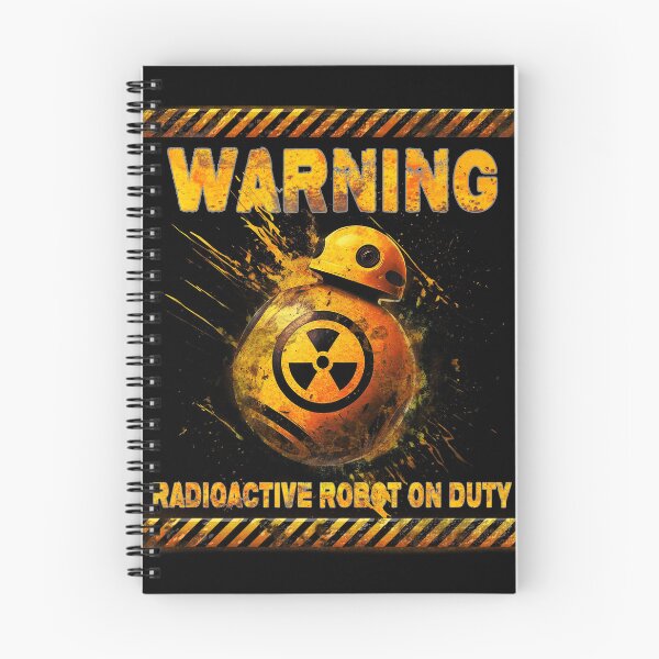 Item preview, Radioactive Robot on Duty designed and sold by Lo2camisetas.