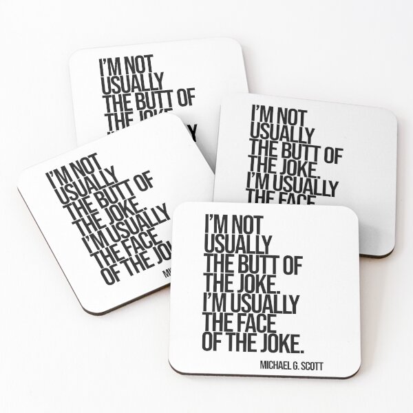 Item preview, Michael Scott The Office Funny Quote designed and sold by Enea Kelo.