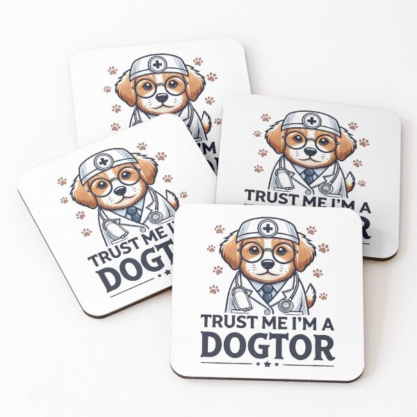 Item preview, Trust Me I'm A Dogtor | Funny Veterinarian Pun designed and sold by DuxDesigns.