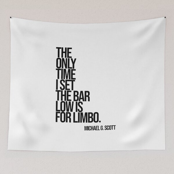 Item preview, Michael Scott The Office Funny Quote designed and sold by Enea Kelo.
