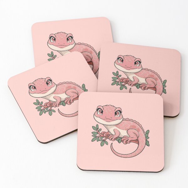 Item preview, Cute Pink Lizard Kawaii designed and sold by canvadreamer444.