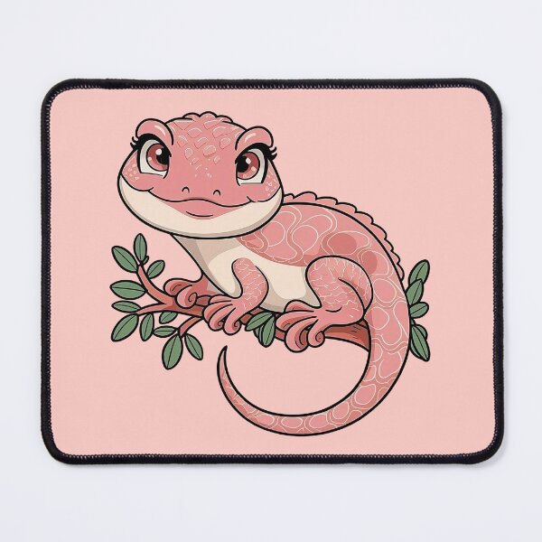 Item preview, Cute Pink Lizard Kawaii designed and sold by canvadreamer444.