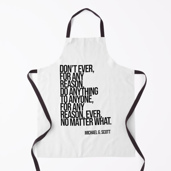 Item preview, Michael Scott The Office Funny Quote designed and sold by Enea Kelo.