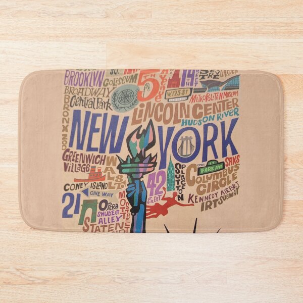 Item preview, Vintage New York Poster USA America Travel Poster designed and sold by KALEIDOSCOPE UK.