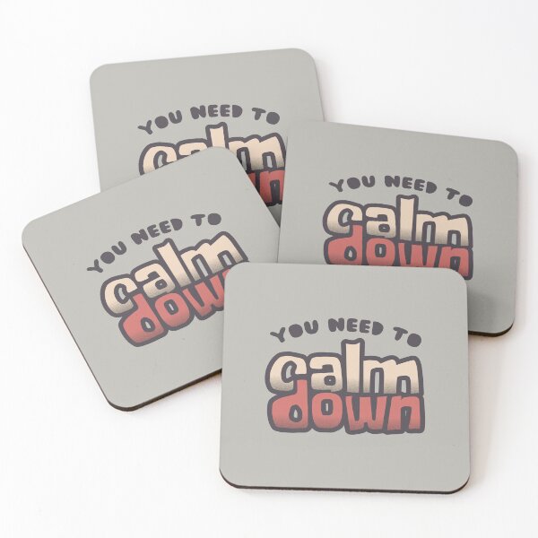 Item preview, 'YOU NEED TO CALM DOWN' Vintage Typography designed and sold by trepiu.