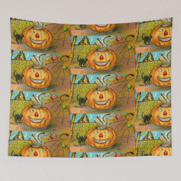Item preview,  Vintage halloween post card designed and sold by stevepaint.