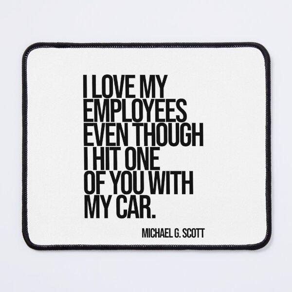 Item preview, Michael Scott The Office Funny Quote designed and sold by Enea Kelo.