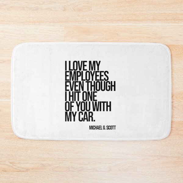 Item preview, Michael Scott The Office Funny Quote designed and sold by Enea Kelo.