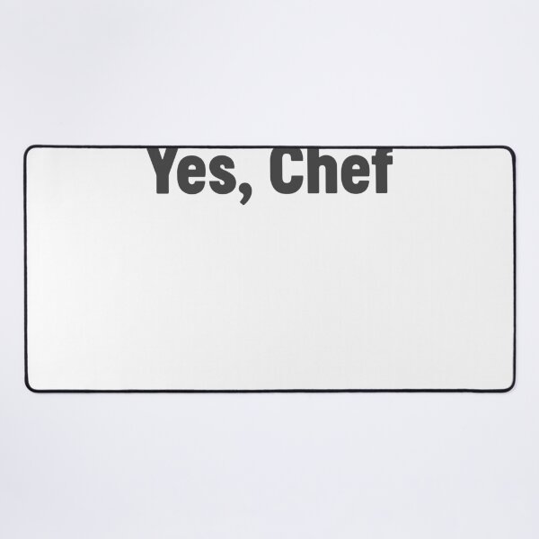 Item preview, Yes Chef Restaurant Worker Waiter Cook Baker Cooking Staff designed and sold by farhanhafeez.